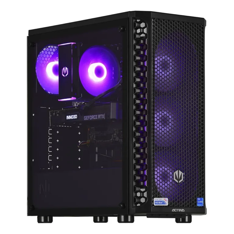 Actina KOMAAAGIP1382 Intel Core i5-12400F/16GB/1TB SSD/RTX 3060 must 447x205x413 mm mänguarvuti