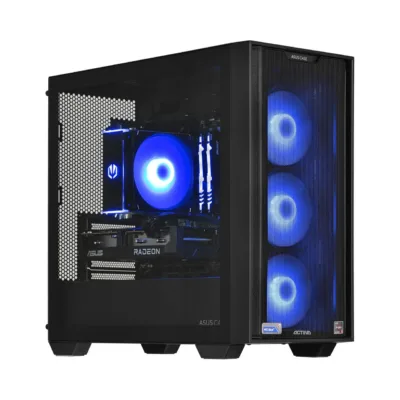 Actina KOMAAAGIP1383 Mini Tower PC AMD Ryzen 5 5600, 16GB DDR4, 1TB M.2 SSD, Radeon RX 7600 8GB, Wi-Fi, 500W, must