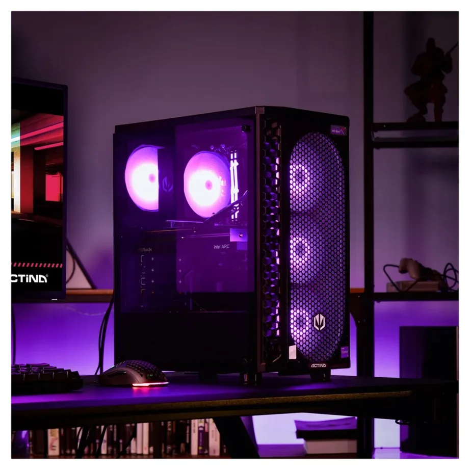 Actina KOMAAAGIP1437 Ryzen 7 5700X/32GB/1TB SSD/Radeon RX 7800 XT mänguarvuti, 413x205x447 mm, must Midi Tower – 15