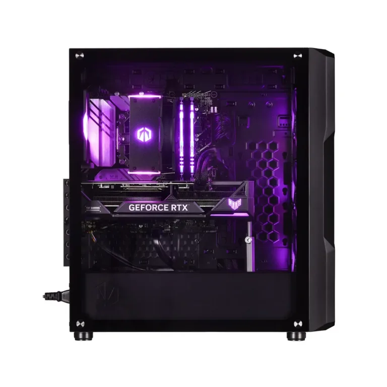 Actina KOMAAAGIP1440 Ryzen 5 7600/32GB DDR5/1TB SSD/Radeon RX 7800 XT/750W/must mänguarvuti (Midi Tower, Wi-Fi 6E, ARGB)