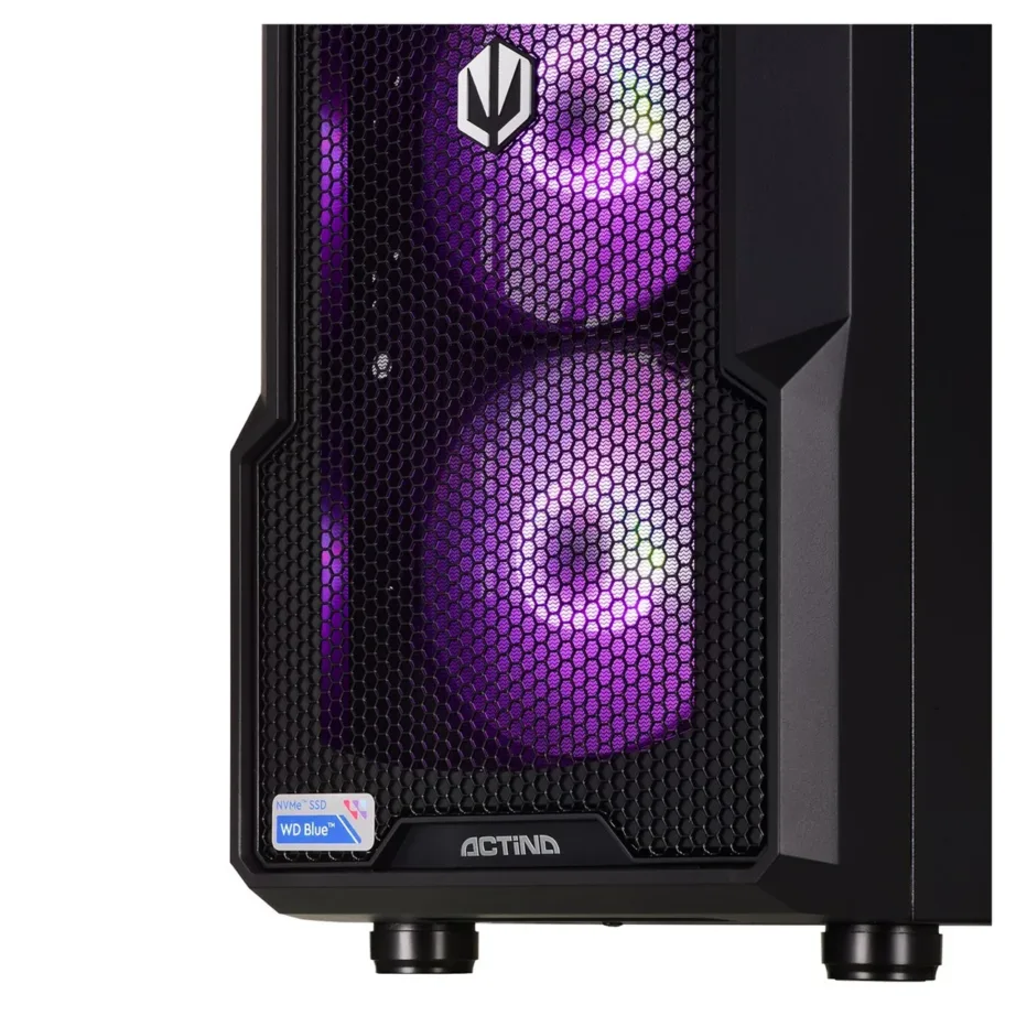 Actina KOMAAAGIP1440 Ryzen 5 7600/32GB DDR5/1TB SSD/Radeon RX 7800 XT/750W/must mänguarvuti (Midi Tower, Wi-Fi 6E, ARGB) – 7