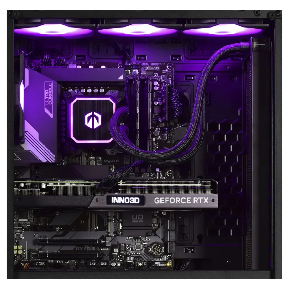 Actina KOMAAAGIP1442 Intel Core i7-14700KF/32GB DDR5/2TB SSD/AMD Radeon RX 7900 XTX 24GB/Midi Tower must mänguarvuti, Wi-Fi 6E, vesijahutus – 10