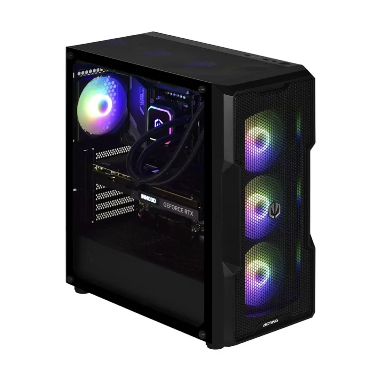 Actina KOMAAAGIP1442 Intel Core i7-14700KF/32GB DDR5/2TB SSD/AMD Radeon RX 7900 XTX 24GB/Midi Tower must mänguarvuti, Wi-Fi 6E, vesijahutus