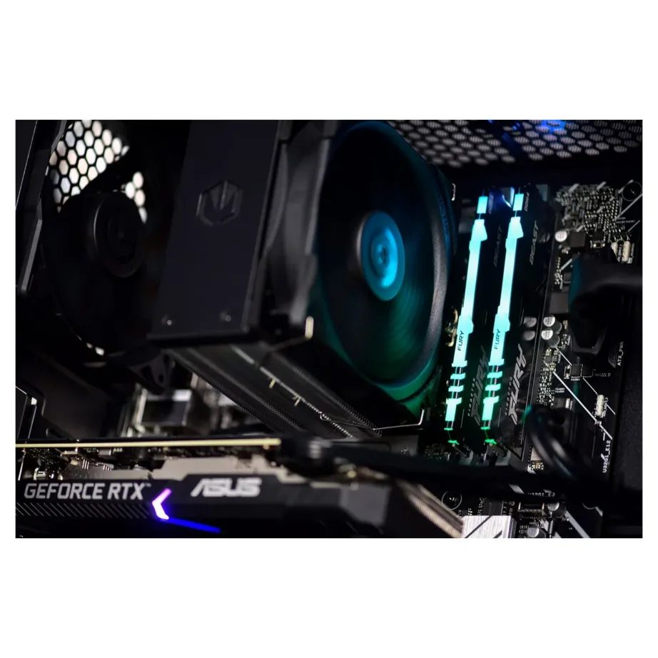 Actina KOMAAAGIP1457 i5-12400F/16GB/1TB SSD/RTX 3060 must 600W Wi-Fi mänguarvuti (Midi Tower) - 2