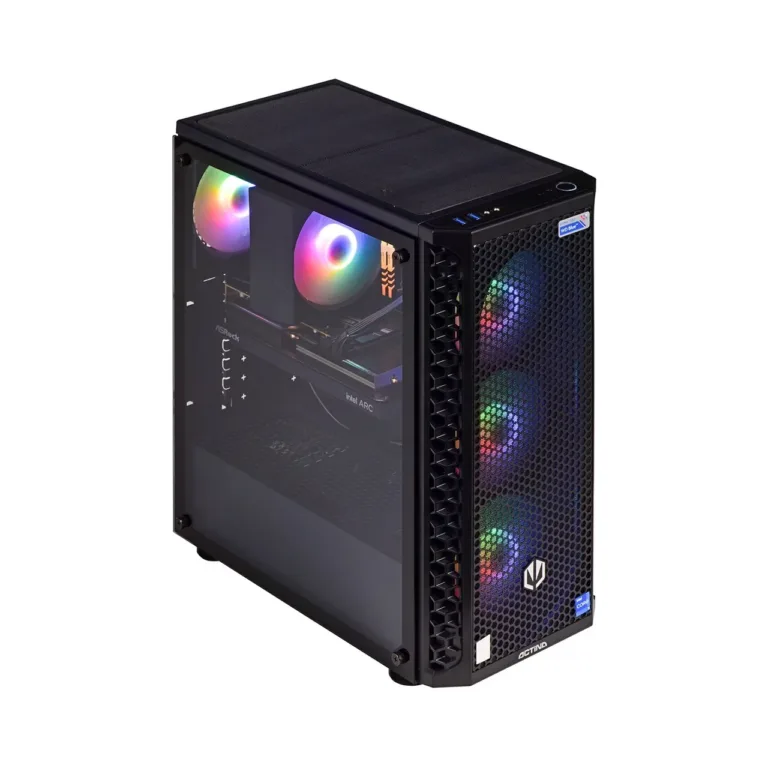 Actina KOMAAAGIP1461 16GB 1TB SSD Ryzen 5 5600/RTX 3060 mänguarvuti Windows 11, must Midi Tower