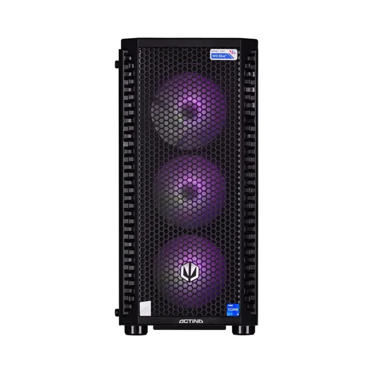 Actina KOMAAAGIP1461 16GB 1TB SSD Ryzen 5 5600/RTX 3060 mänguarvuti Windows 11, must Midi Tower