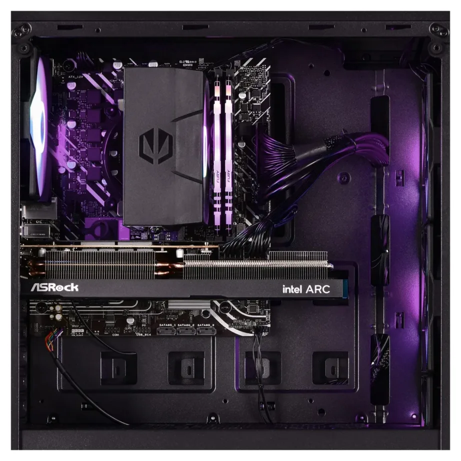 Actina KOMAAAGIP1471 32GB/1TB SSD Intel Core i5-12400F/AMD Radeon RX 7700 XT 12GB mänguriarvuti, Wi-Fi 6, 750W, must Midi Tower – 17