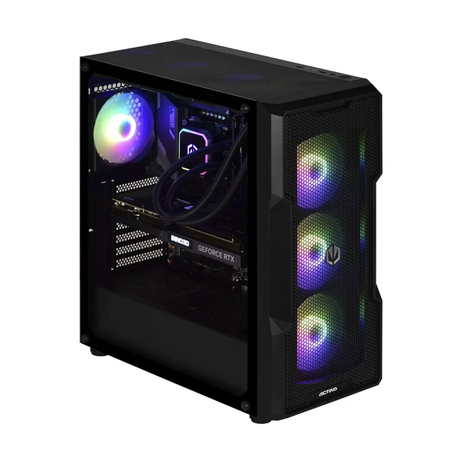 Actina KOMAAAGIP1475 AMD Ryzen 7 7800X3D / 32 GB DDR5 / 1 TB SSD / Radeon RX 7900 XTX 24 GB / Midi Tower mänguarvuti, vesijahutus, Wi-Fi 6, must – 18