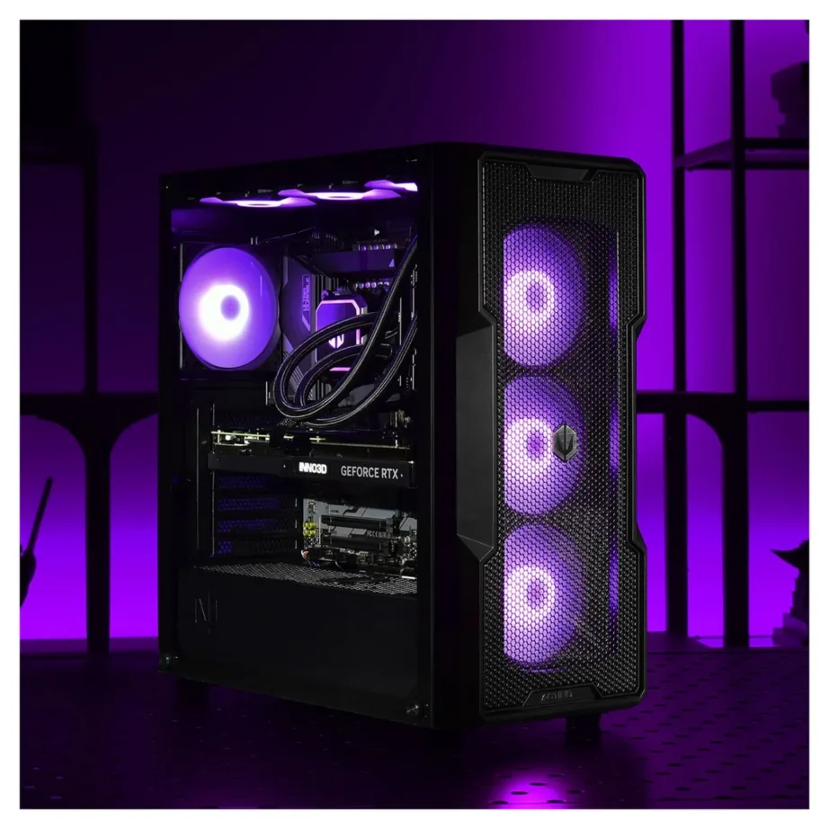 Actina KOMAAAGIP1475 AMD Ryzen 7 7800X3D / 32 GB DDR5 / 1 TB SSD / Radeon RX 7900 XTX 24 GB / Midi Tower mänguarvuti, vesijahutus, Wi-Fi 6, must – 8