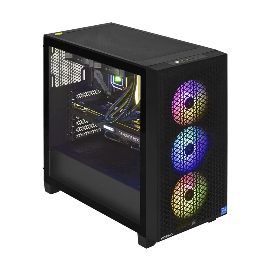 Actina KOMAAAGIP1482 Ryzen 9 7900X3D/32GB DDR5/2TB SSD/RX 7900 XTX/vesijahutusega must 24GB graafikaga mänguarvuti – 18