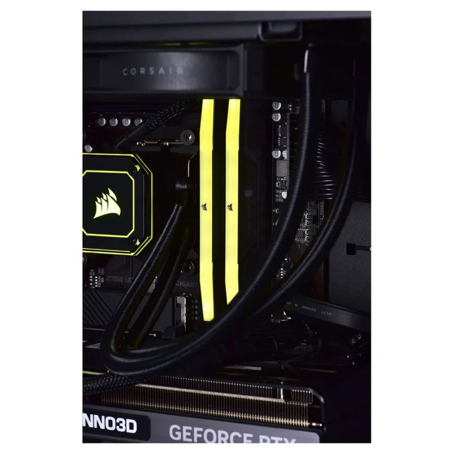 Actina KOMAAAGIP1482 Ryzen 9 7900X3D/32GB DDR5/2TB SSD/RX 7900 XTX/vesijahutusega must 24GB graafikaga mänguarvuti – 5