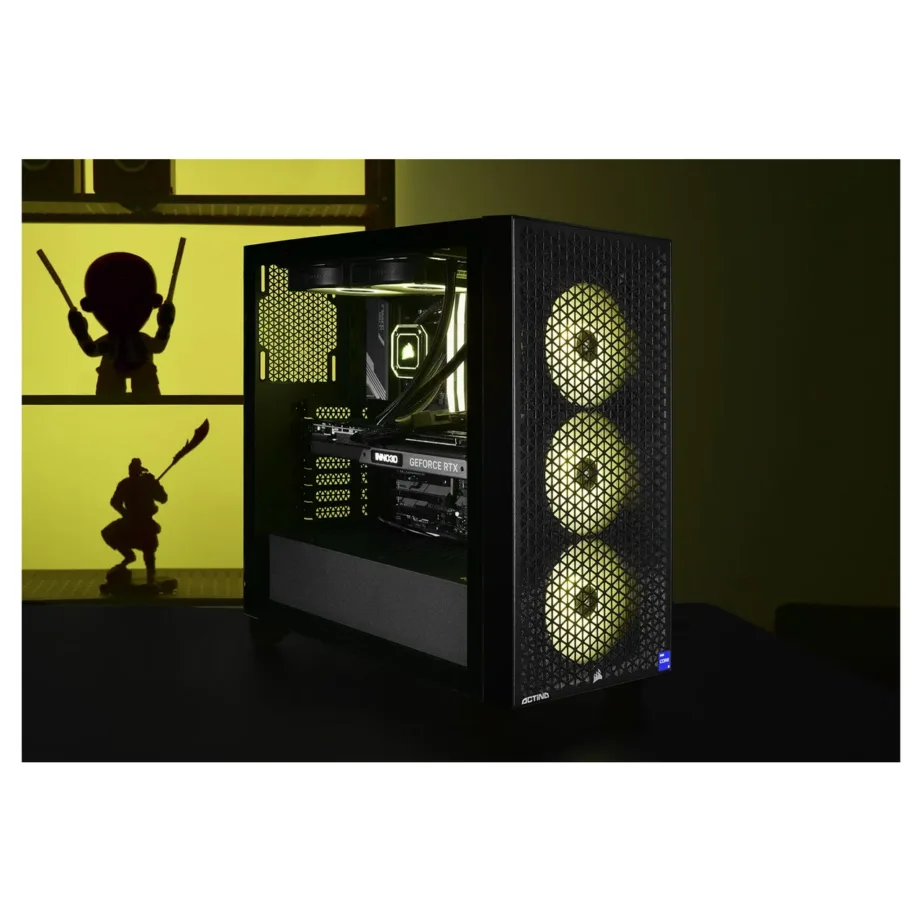 Actina KOMAAAGIP1482 Ryzen 9 7900X3D/32GB DDR5/2TB SSD/RX 7900 XTX/vesijahutusega must 24GB graafikaga mänguarvuti – 8