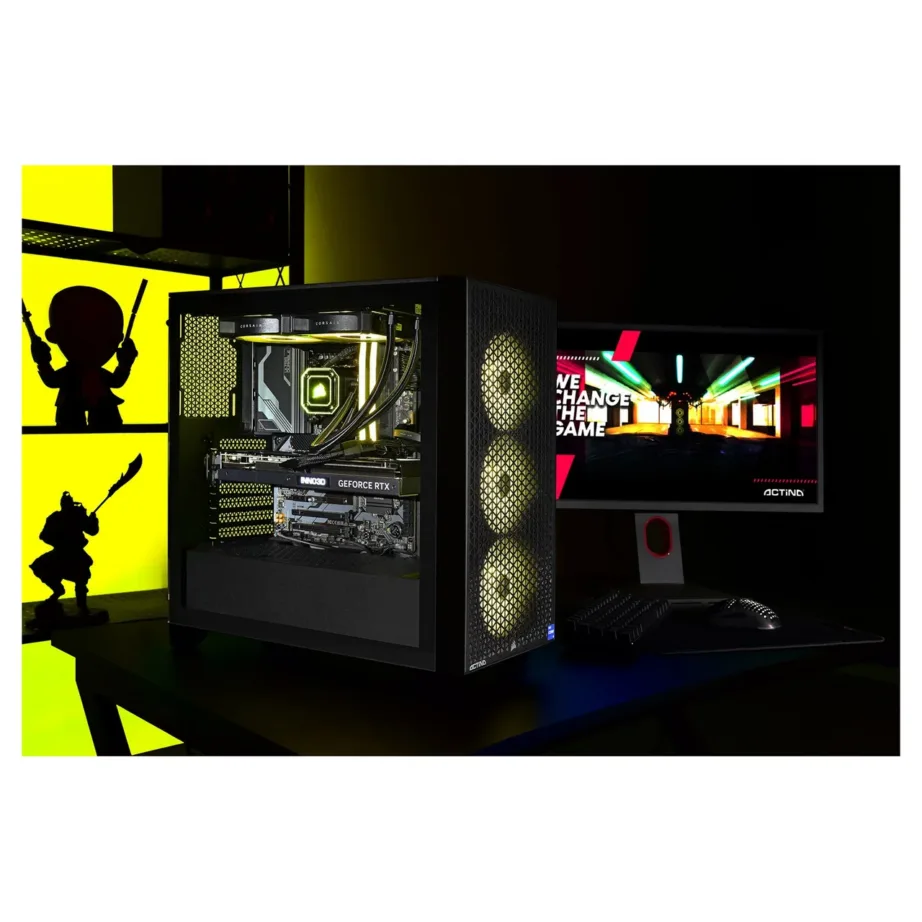 Actina KOMAAAGIP1482 Ryzen 9 7900X3D/32GB DDR5/2TB SSD/RX 7900 XTX/vesijahutusega must 24GB graafikaga mänguarvuti – 10