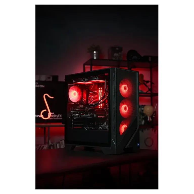 Actina KOMAAAGIP1537 AMD Ryzen 7 7700X/32GB/1TB SSD/Radeon RX 7800 XT must 32 GB DDR5 mänguriarvuti Wi-Fi 6E ja 750W Gold toiteplokiga