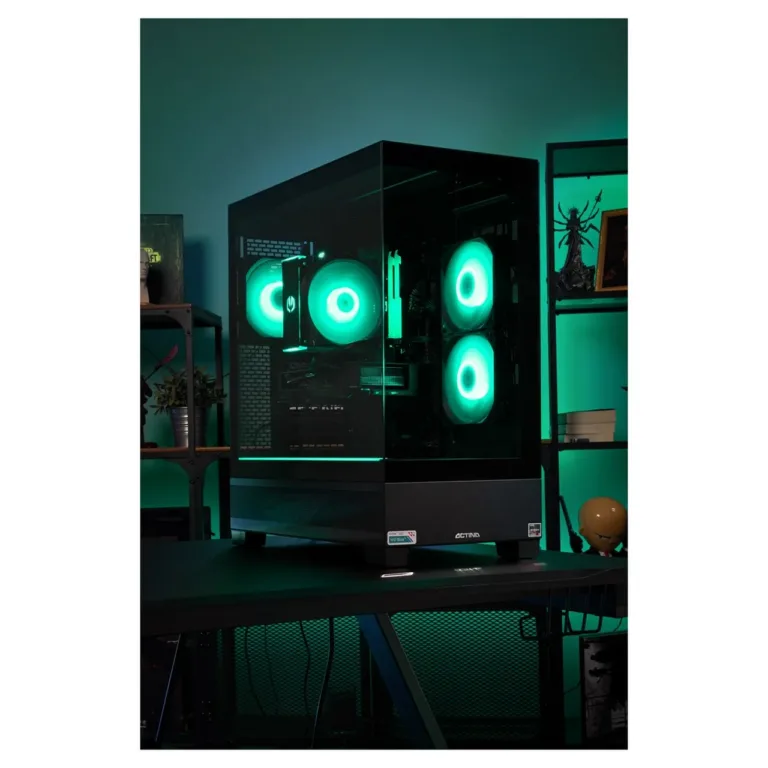 Actina KOMACNGIP0020 AMD Ryzen 5 7600/32GB DDR5/1TB SSD/Radeon RX 7700 XT must 750W midi tower mänguarvuti