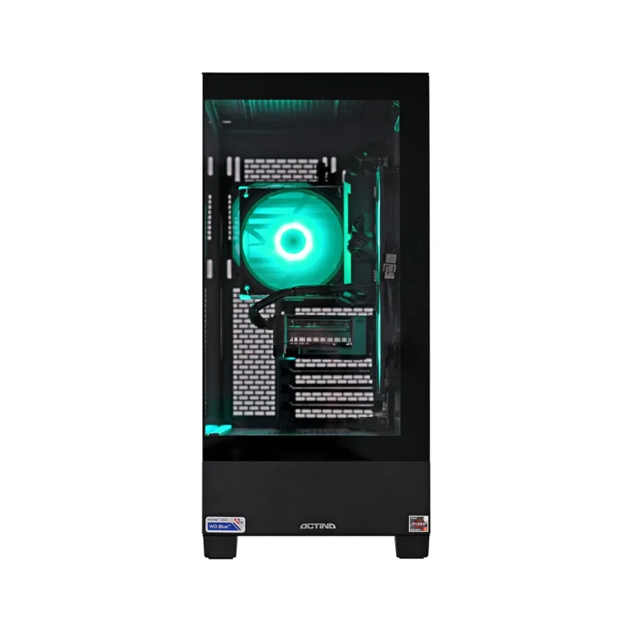 Actina KOMACNGIP0020 AMD Ryzen 5 7600/32GB DDR5/1TB SSD/Radeon RX 7700 XT must 750W midi tower mänguarvuti – 12
