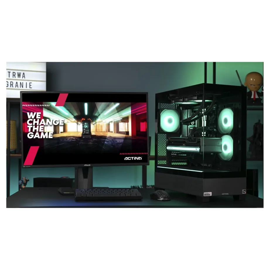 Actina KOMACNGIP0067 AMD Ryzen 7 7800X3D/32GB DDR5/1TB SSD/AMD Radeon RX 7900 XTX/850W/vesijahutusega must midi tower mänguarvuti – 11