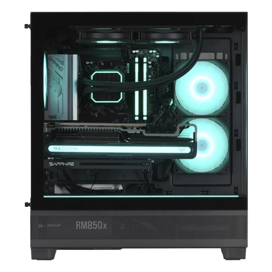 Actina KOMACNGIP0067 AMD Ryzen 7 7800X3D/32GB DDR5/1TB SSD/AMD Radeon RX 7900 XTX/850W/vesijahutusega must midi tower mänguarvuti – 17