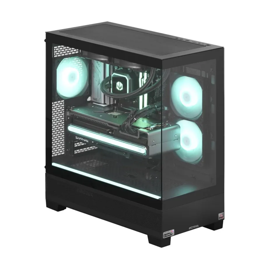 Actina KOMACNGIP0067 AMD Ryzen 7 7800X3D/32GB DDR5/1TB SSD/AMD Radeon RX 7900 XTX/850W/vesijahutusega must midi tower mänguarvuti – 19