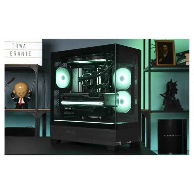 Actina KOMACNGIP0067 AMD Ryzen 7 7800X3D/32GB DDR5/1TB SSD/AMD Radeon RX 7900 XTX/850W/vesijahutusega must midi tower mänguarvuti