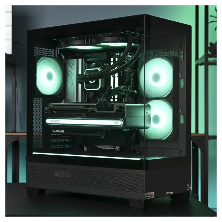 Actina KOMACNGIP0067 AMD Ryzen 7 7800X3D/32GB DDR5/1TB SSD/AMD Radeon RX 7900 XTX/850W/vesijahutusega must midi tower mänguarvuti