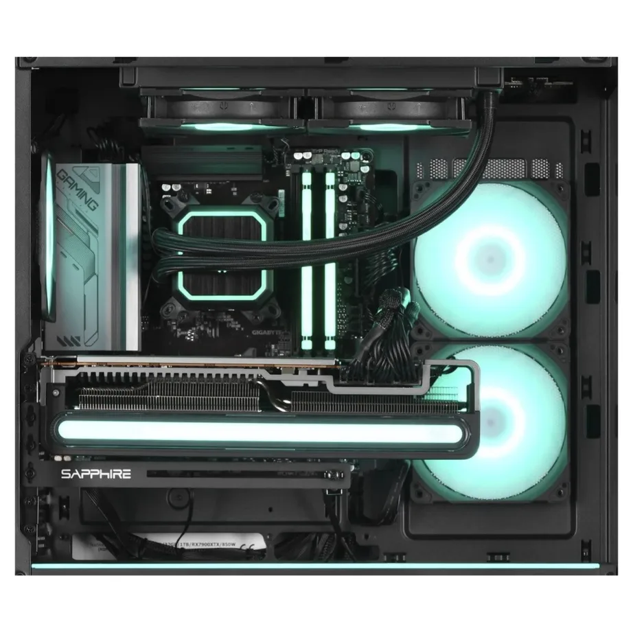 Actina KOMACNGIP0067 AMD Ryzen 7 7800X3D/32GB DDR5/1TB SSD/AMD Radeon RX 7900 XTX/850W/vesijahutusega must midi tower mänguarvuti – 7