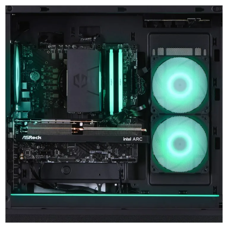 Actina KOMACNGIP0078 Intel Core i5-12400F/32GB/1TB SSD/Intel Arc A580, vaateaknaga must mänguriarvuti