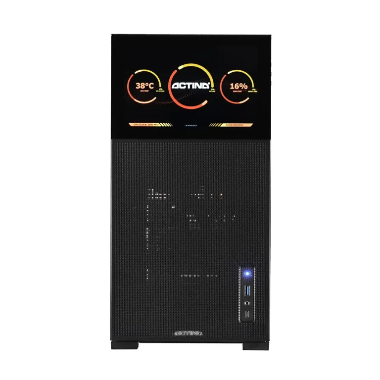 Actina KOMACNGIP0107 AMD Ryzen 5 5600X/32GB DDR4/1TB SSD/NVIDIA GeForce RTX 4060 8GB must 600W 80PLUS Bronze Wi-Fi mänguri lauaarvuti (Midi Tower, ilma operatsioonisüsteemita)