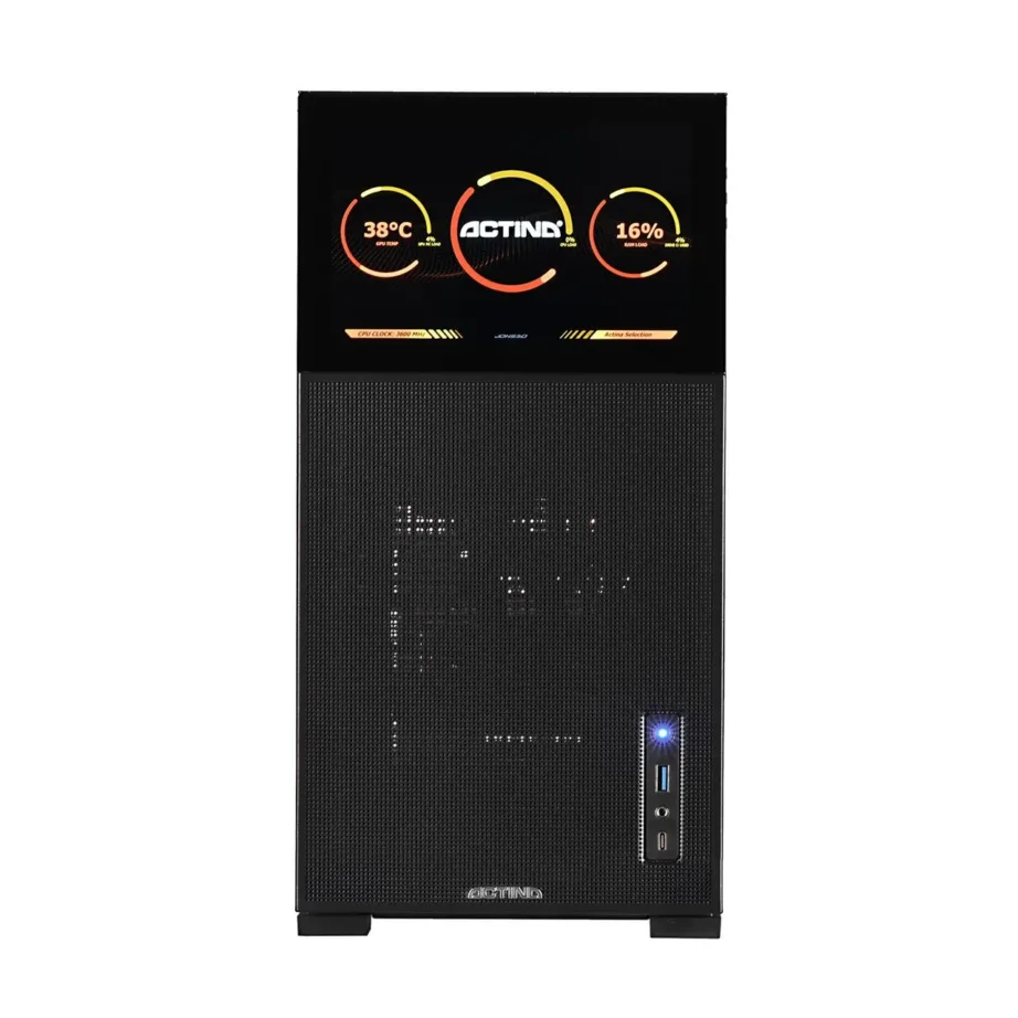 Actina KOMACNGIP0107 AMD Ryzen 5 5600X/32GB DDR4/1TB SSD/NVIDIA GeForce RTX 4060 8GB must 600W 80PLUS Bronze Wi-Fi mänguri lauaarvuti (Midi Tower, ilma operatsioonisüsteemita) - 14