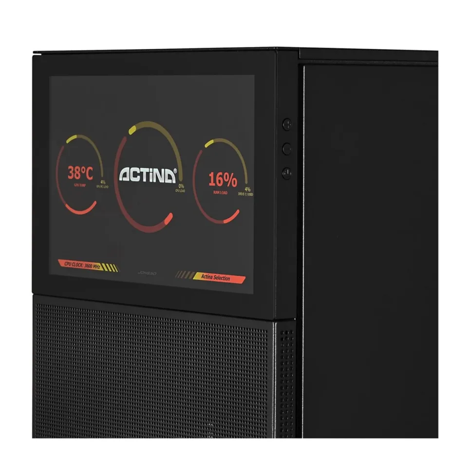Actina KOMACNGIP0107 AMD Ryzen 5 5600X/32GB DDR4/1TB SSD/NVIDIA GeForce RTX 4060 8GB must 600W 80PLUS Bronze Wi-Fi mänguri lauaarvuti (Midi Tower, ilma operatsioonisüsteemita) - 5