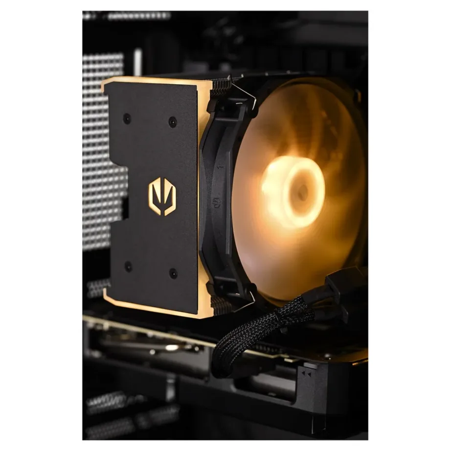 Actina KOMACNGIP0111 32GB/1TB SSD/AMD Ryzen 7 5700X3D/RX 7700 XT 12GB must 750W Midi Tower mänguarvuti – 16