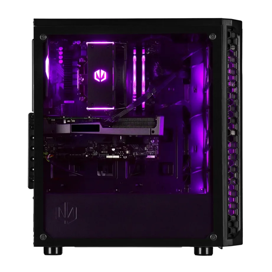 Actina KOMACNGIP0131 AMD Ryzen 7 8700F/32GB DDR5/1TB SSD/RX 7800 XT/16GB GDDR6 must mänguarvuti Wi-Fi 6E ja 750W toiteplokiga – 2