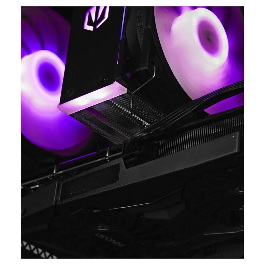 Actina KOMACNGIP0131 AMD Ryzen 7 8700F/32GB DDR5/1TB SSD/RX 7800 XT/16GB GDDR6 must mänguarvuti Wi-Fi 6E ja 750W toiteplokiga – 8