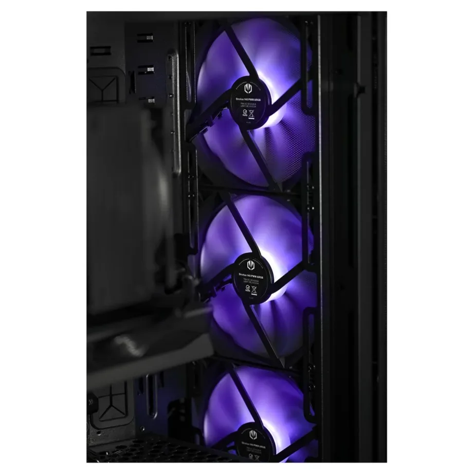 Actina KOMACNGIP0171 i5-14400F/32GB DDR5/1TB SSD/Intel Arc B580/12GB/ATX must mänguarvuti (Wi-Fi 6, BT, 600W, RGB, aknaga korpus) – 12