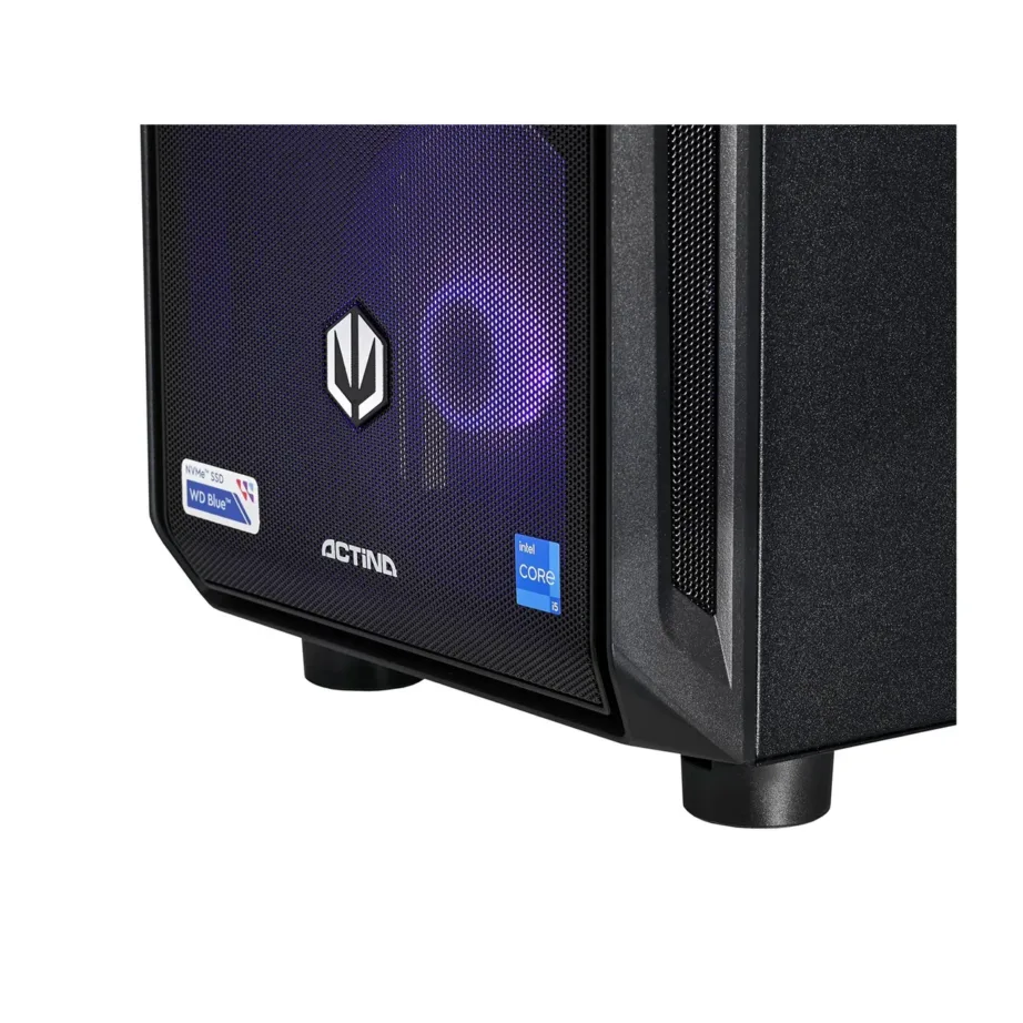 Actina KOMACNGIP0171 i5-14400F/32GB DDR5/1TB SSD/Intel Arc B580/12GB/ATX must mänguarvuti (Wi-Fi 6, BT, 600W, RGB, aknaga korpus) – 14