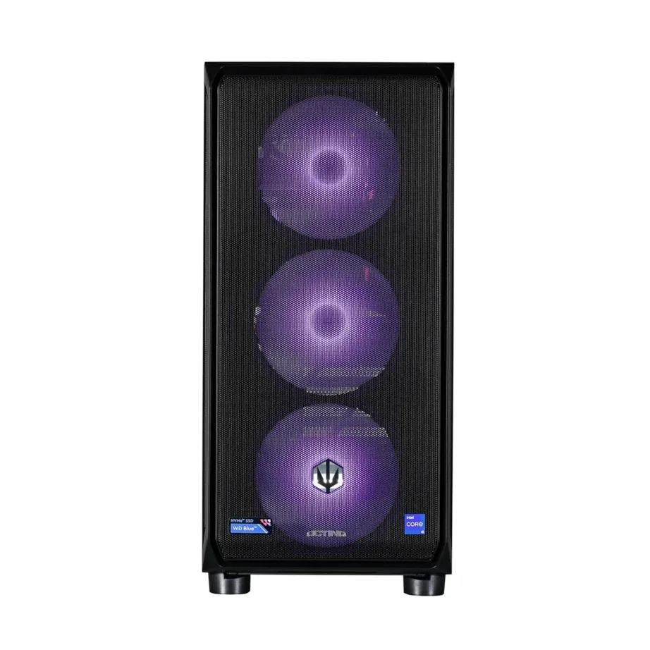 Actina KOMACNGIP0171 i5-14400F/32GB DDR5/1TB SSD/Intel Arc B580/12GB/ATX must mänguarvuti (Wi-Fi 6, BT, 600W, RGB, aknaga korpus) – 16