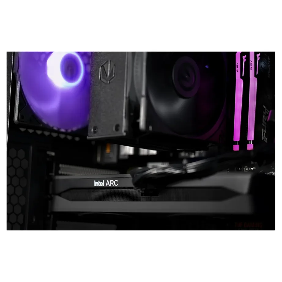 Actina KOMACNGIP0171 i5-14400F/32GB DDR5/1TB SSD/Intel Arc B580/12GB/ATX must mänguarvuti (Wi-Fi 6, BT, 600W, RGB, aknaga korpus) – 4