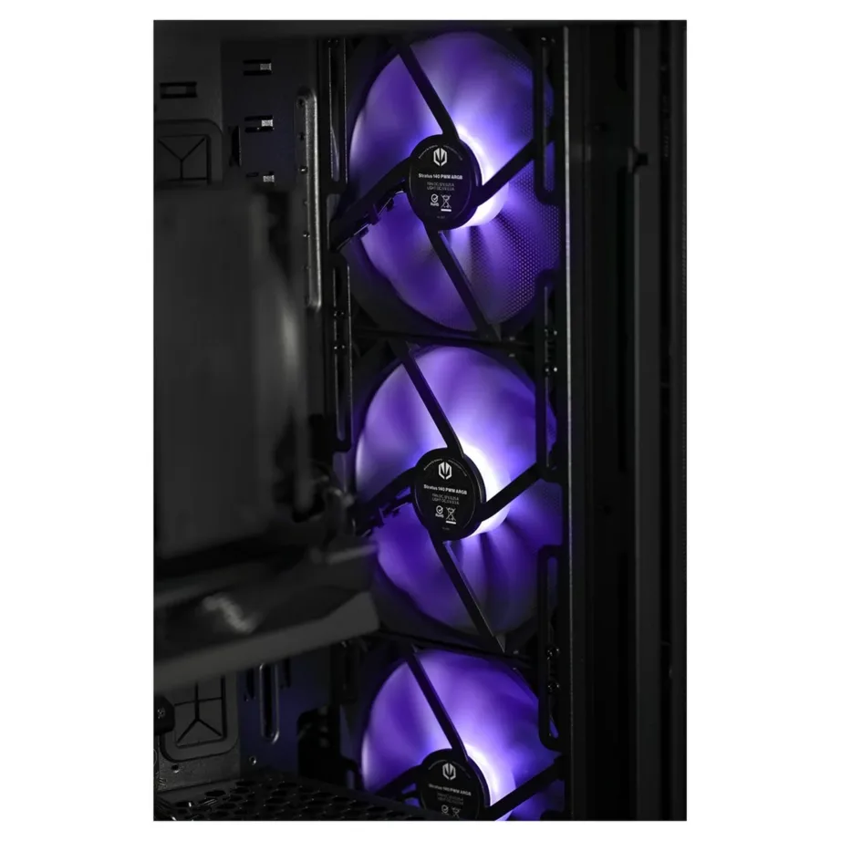 Actina KOMACNGIP0174 32 GB DDR5, 1 TB SSD, Intel ARC B580 12 GB, AMD Ryzen 5 7500F, must midi tower mänguarvuti – 11