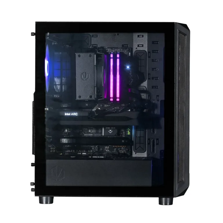 Actina KOMACNGIP0175 AMD Ryzen 5 8400F/32GB DDR5/1TB SSD/Intel Arc B580 must 12GB GDDR6 graafikaga mänguriarvuti, Midi Tower