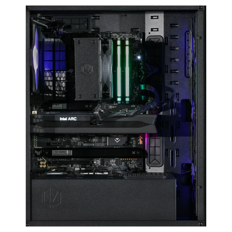 Actina KOMACNGIP0175 AMD Ryzen 5 8400F/32GB DDR5/1TB SSD/Intel Arc B580 must 12GB GDDR6 graafikaga mänguriarvuti, Midi Tower