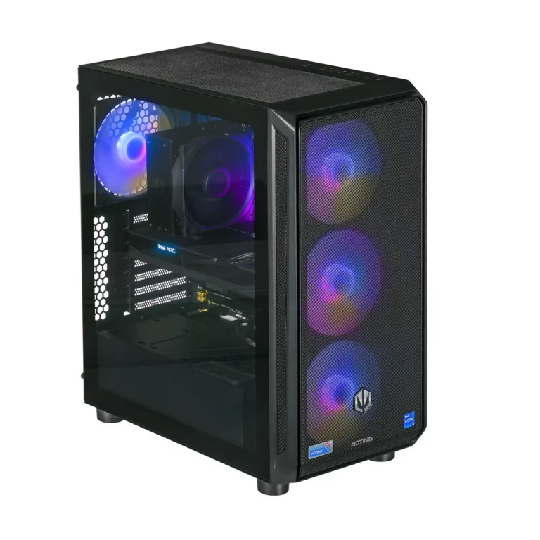 Actina KOMACNGIP0175 AMD Ryzen 5 8400F/32GB DDR5/1TB SSD/Intel Arc B580 must 12GB GDDR6 graafikaga mänguriarvuti, Midi Tower