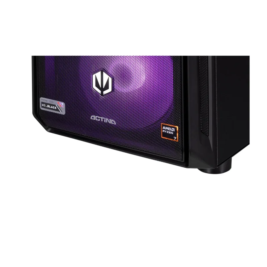 Actina KOMACNGIP0187 AMD Ryzen 7 7800X3D / 32GB DDR5 / 2TB SSD / NVIDIA GeForce RTX 5080 / must midi tower mänguarvuti – 4
