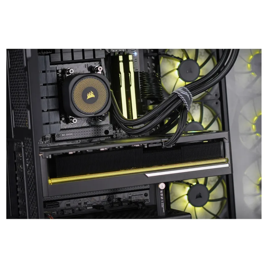 Actina KOMACNGIP0204 AMD Ryzen 7 7800X3D/32GB DDR5/2TB M.2 SSD/GeForce RTX 5080 16GB/Midi Tower must mänguri lauaarvuti – 16