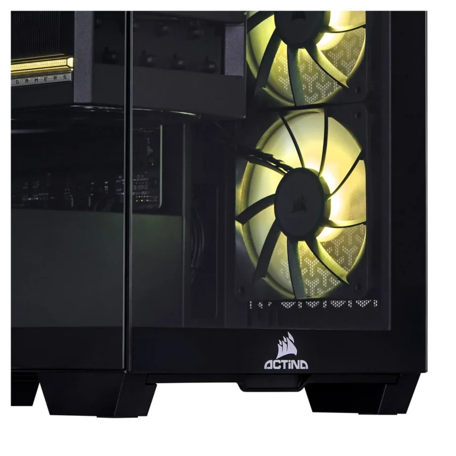 Actina KOMACNGIP0204 AMD Ryzen 7 7800X3D/32GB DDR5/2TB M.2 SSD/GeForce RTX 5080 16GB/Midi Tower must mänguri lauaarvuti – 7