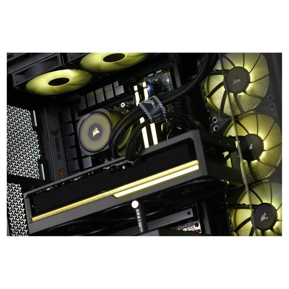 Actina KOMACNGIP0208 AMD Ryzen 9 7900X / 32GB DDR5 / 2TB SSD / RTX 5080 must 240x460x506 mm vesijahutusega mänguarvuti – 3