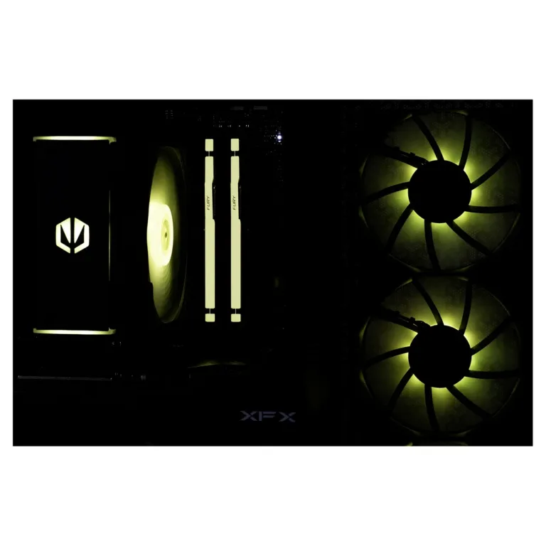 Actina KOMACNGIP0212 AMD Ryzen 5 7500F/32GB DDR5/1TB SSD/AMD Radeon RX 7700 XT/12GB/GDDR6/ilma Windowsita must 32GB mänguarvuti (Midi Tower, Wi-Fi 6, 750W 80+ Gold, ATX, vaateaken)