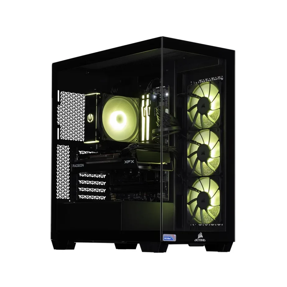 Actina KOMACNGIP0213 Ryzen 5 7500F/32GB DDR5/1TB SSD/Radeon RX 7800 XT mänguarvuti, ATX midi tower, must