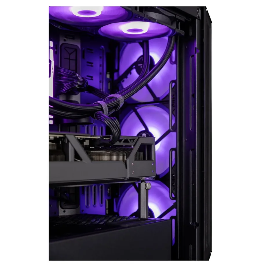 Actina KOMACNGIP0254 AMD Ryzen 7 7800X3D/32GB DDR5/2TB M.2 SSD/Radeon RX 9070 16GB must mänguarvuti (Midi Tower, vedeljahutus, Wi-Fi 6) – 8
