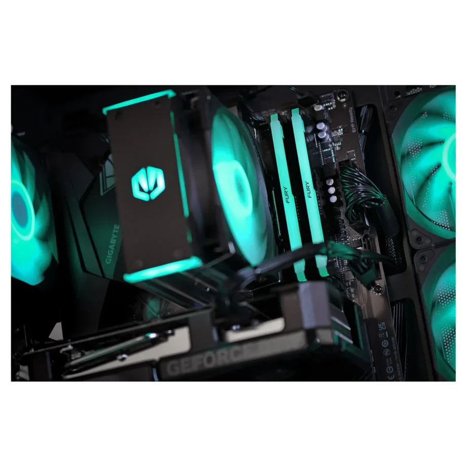 Actina KOMACNGIP0289 AMD Ryzen 9 7900/32GB DDR5/1TB M.2 SSD/NVIDIA GeForce RTX 5070 mänguriarvuti, must Midi Tower, Wi-Fi 6, 750W – 4