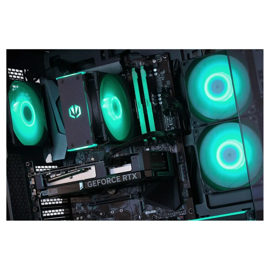 Actina KOMACNGIP0320 AMD Ryzen 5 7600X3D/32GB DDR5/1TB SSD/AMD Radeon RX 9070/16GB/Midi Tower must mänguarvuti Wi-Fi 6-ga – 6
